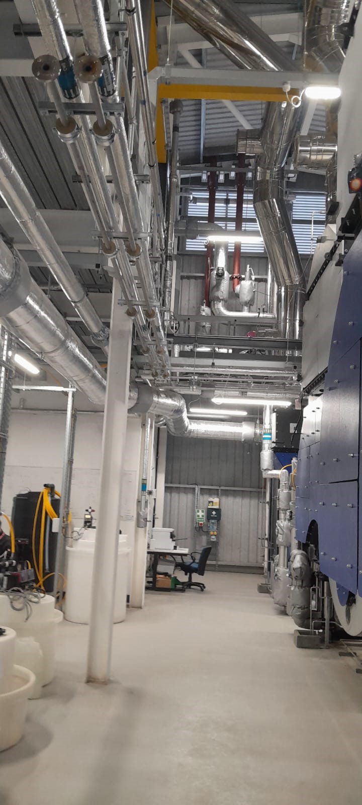 BAE Glascoed - Steam Line Installation (via Vital Energi)